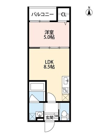 尼崎センタープール前駅 徒歩10分 2階の物件間取画像